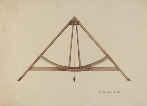 Road Level by Ethel Dougan, index of american design, 1938