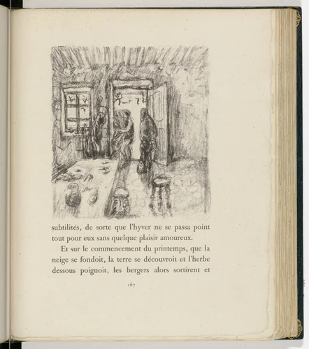 In-text plate (page 167) from Daphnis et Chloé by Pierre Bonnard, illustrated book, 1902