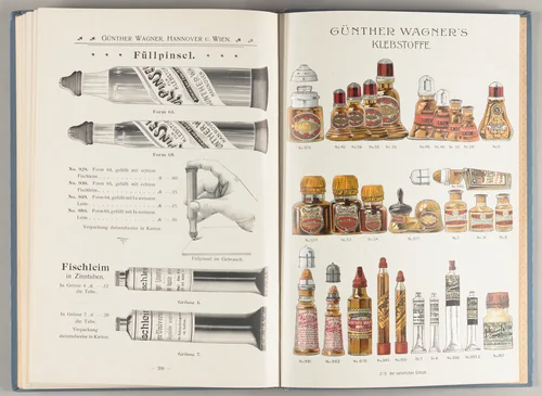 Günther Wagner : Preis-Liste, no. 19A by Günther Wagner, artwork, 1901