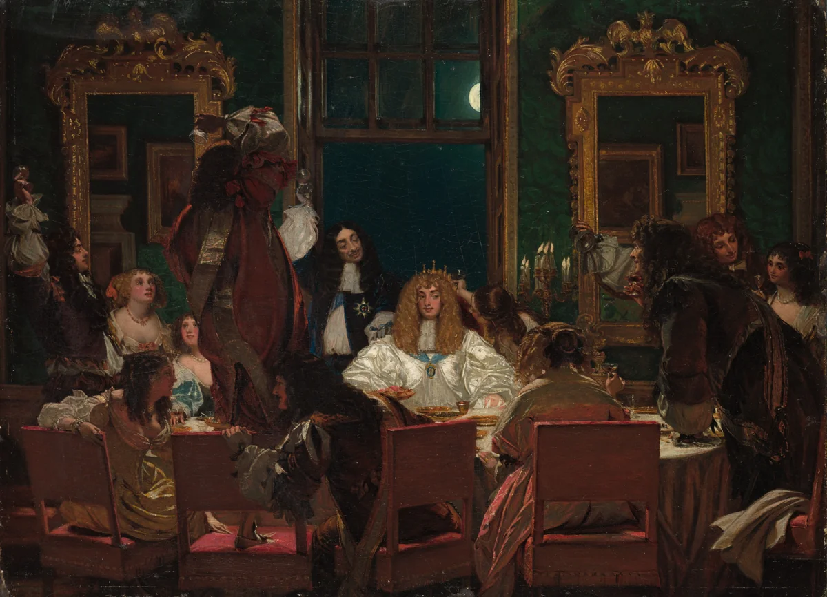 The Life of Buckingham by Augustus Leopold Egg, painting, 1850-1900