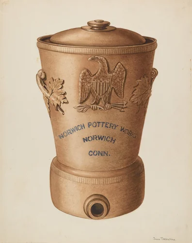 Water Cooler by John Tarantino, index of american design, 1941