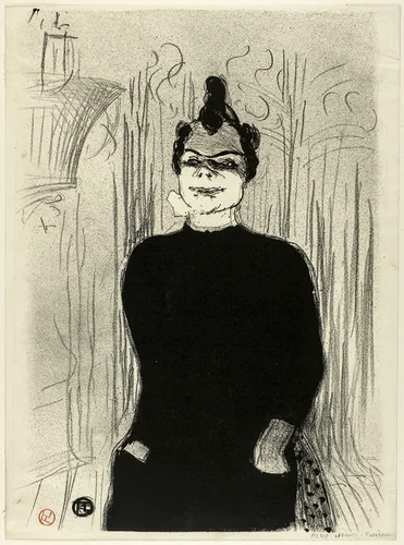 At the Gaieté Rochechouart: Nicolle by Henri de Toulouse-Lautrec, print, 1893