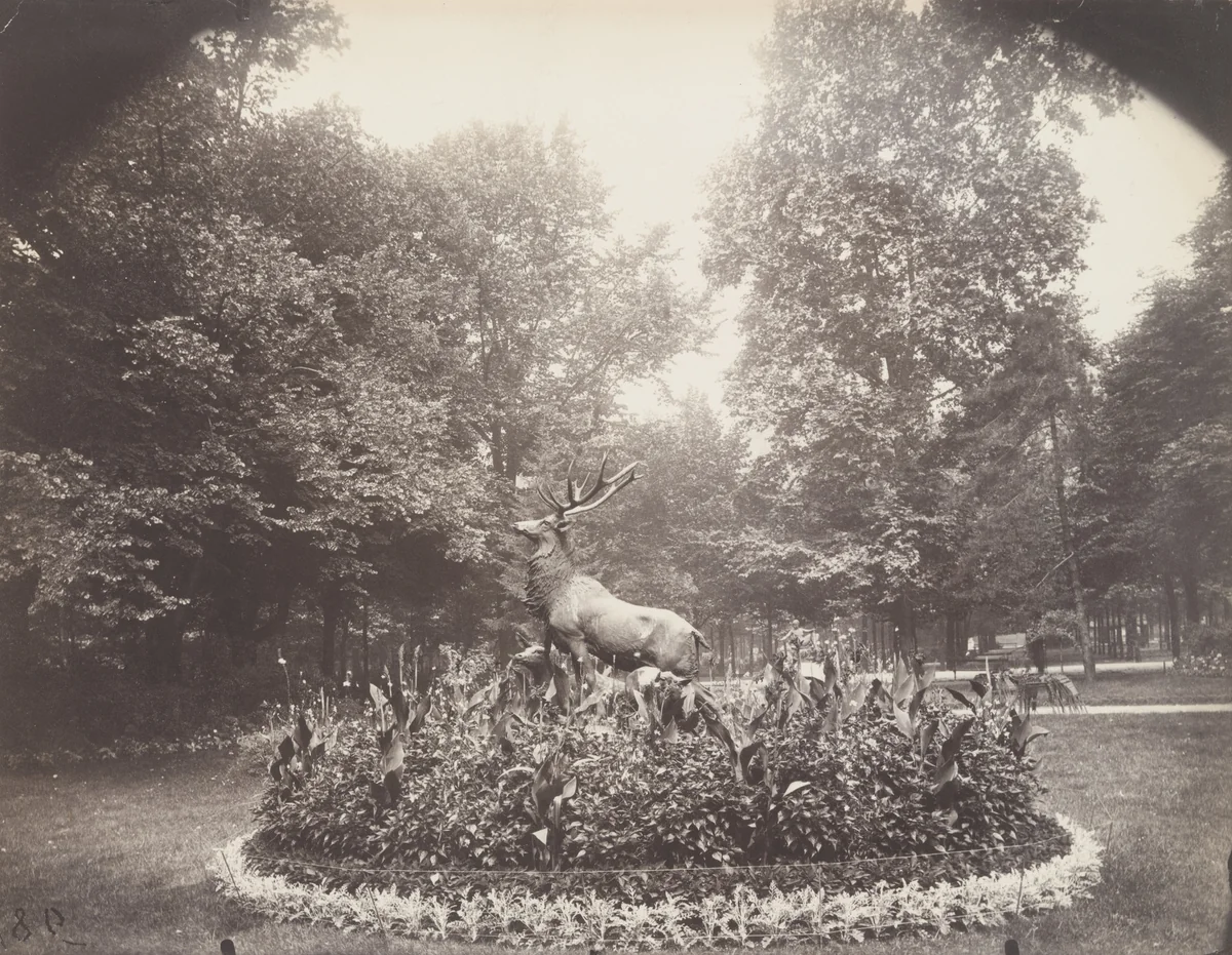 Luxembourg by Eugène Atget, photograph, 1919