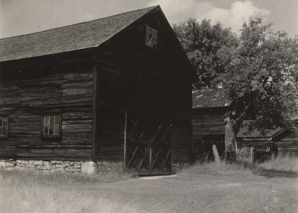 Barn by Alfred Stieglitz, photograph, 1930-1935