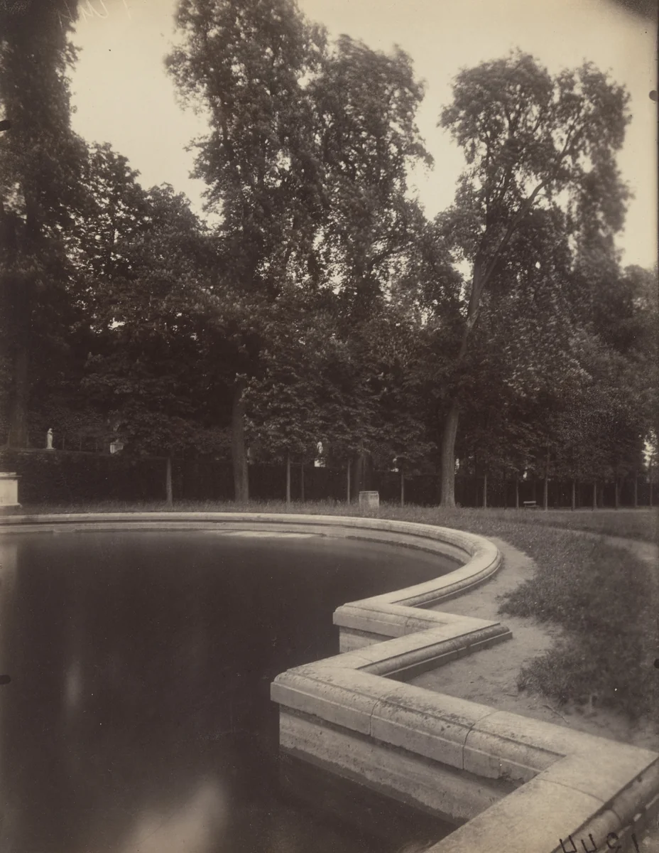 Saint-Cloud by Eugène Atget, photograph, 1924