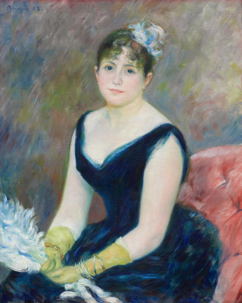 Madame Léon Clapisson by Pierre-Auguste Renoir, painting, 1883