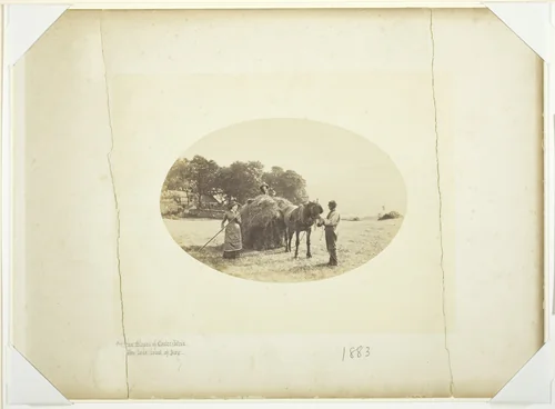 On the Slopes of Cader-Idris, The Last Load of Hay by Henry Peach Robinson, photograph, 1883