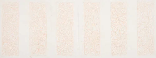 Six Border Designs by Freeman Gage Delamotte, drawing, 1830-1862