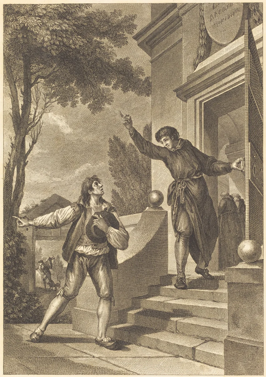 Alix malade by French 18th Century, print, 1700-1799