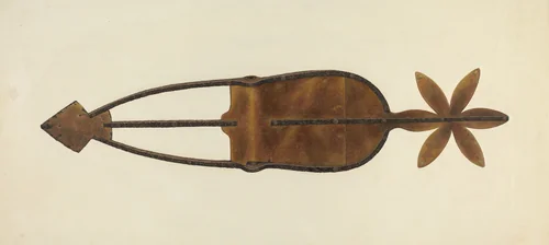 Weather Vane by Joseph Glover, index of american design, 1940