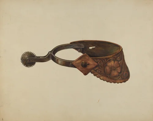 Spur by Gerald Transpota, index of american design, 1936