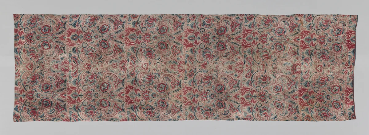 Ceremonial Hanging by Input: India, Coromandel Coast Found in the Toraja area of Sulawesi, Indonesia
Output:, textile, 1700-1800