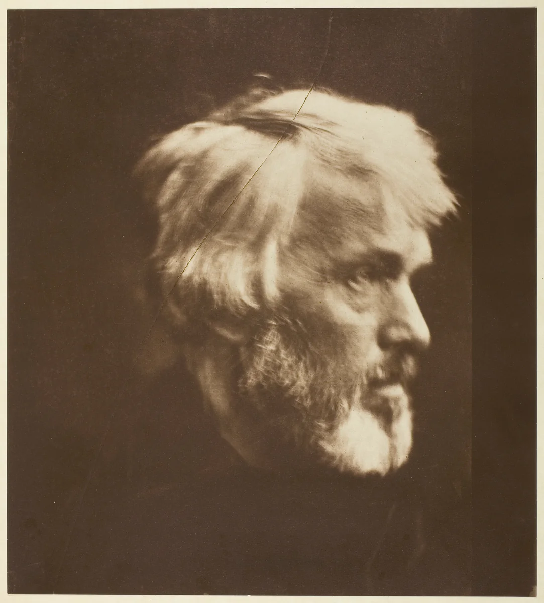 Thomas Carlyle by Julia Margaret Cameron, print, 1867
