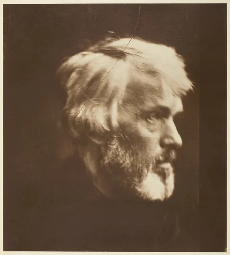 Thomas Carlyle by Julia Margaret Cameron, print, 1867