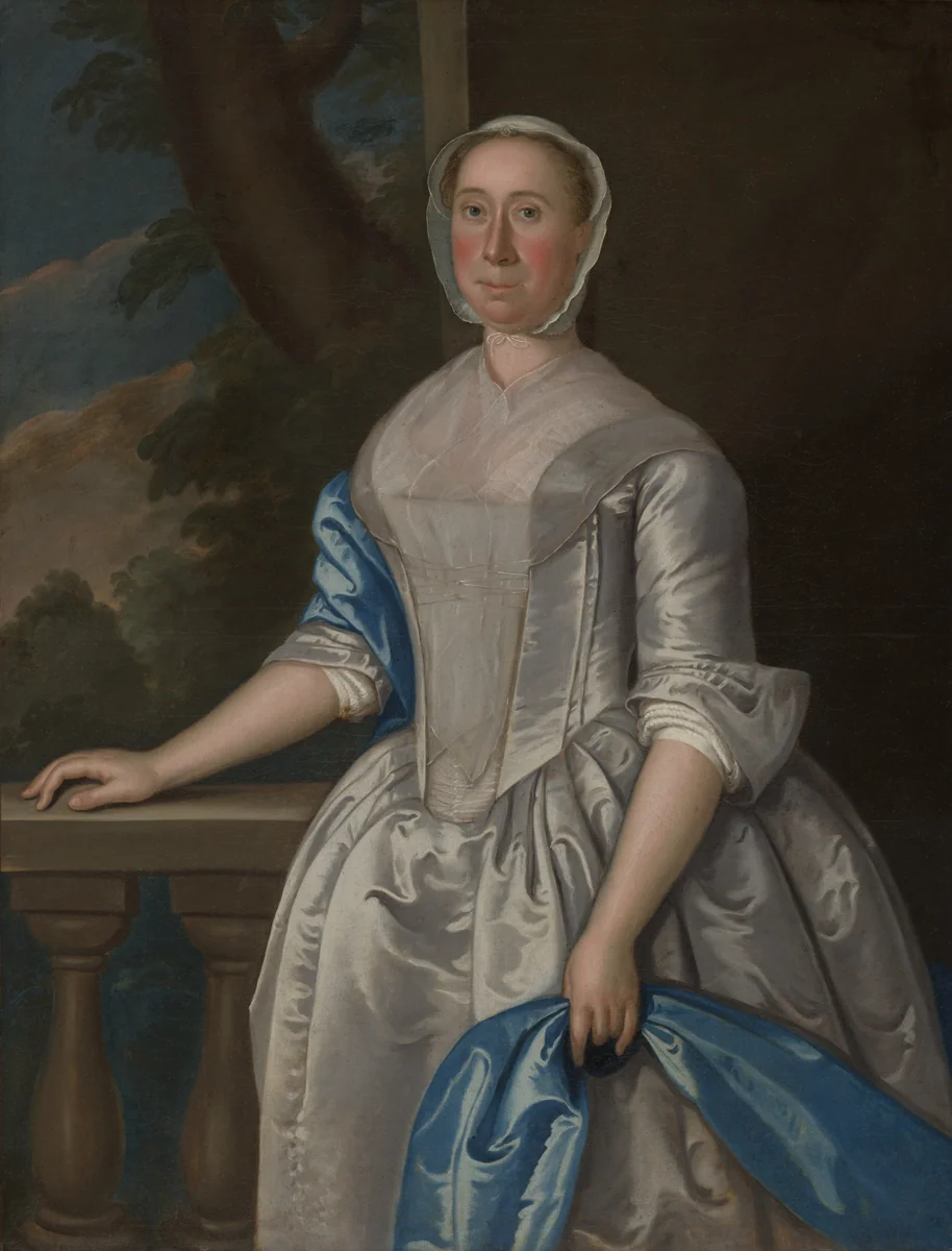 Mrs. Thomas Sprigg by John Hesselius, painting, 1764