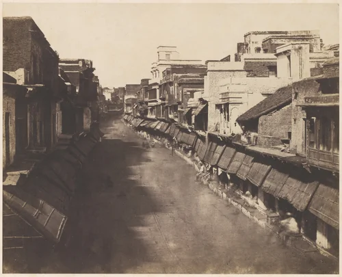The Chowk by John Murray, photograph, 1856-1857