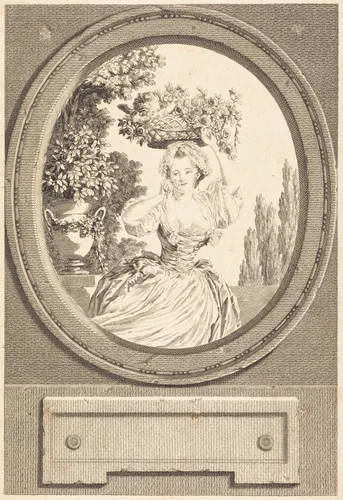 Marton by Nicolas Ponce Pierre Antoine Baudouin, print, 1777