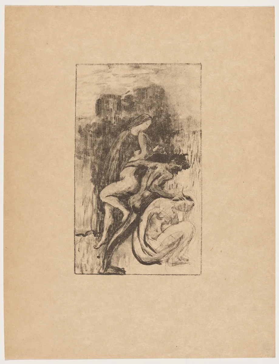 Fin de rêve by Maurice Dumont, print, 1895