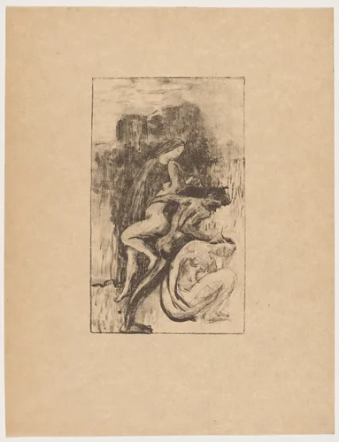 Fin de rêve by Maurice Dumont, print, 1895