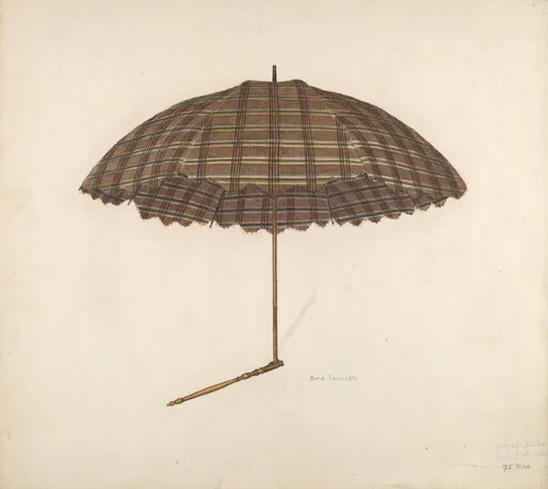Parasol by Marie Famularo, index of american design, 1939