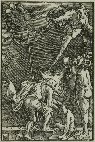 Christ into Limbo, from The Fall and Redemption of Man by Albrecht Altdorfer, print, 1510-1518