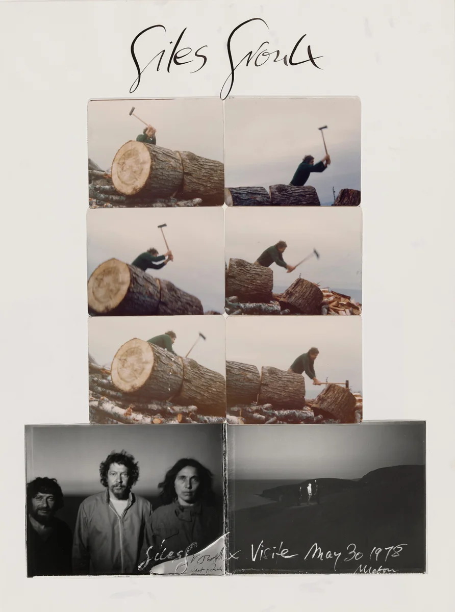 Untitled (Gilles Groulx, Mabou, Nova Scotia) by Robert Frank, photograph, 1978