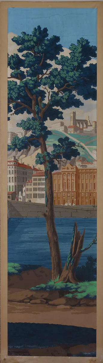Panel: The Views of Lyon by France, Paris, other, 1821