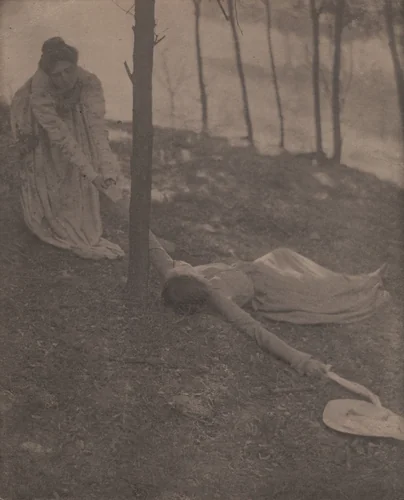 The Hillside by Clarence H. White, photograph, 1898