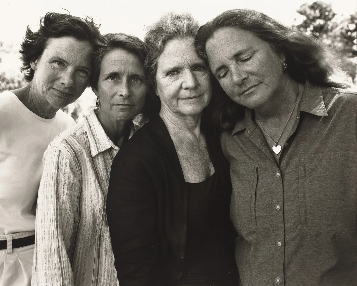 The Brown Sisters, Truro, Massachusetts by Nicholas Nixon, photograph, 2010