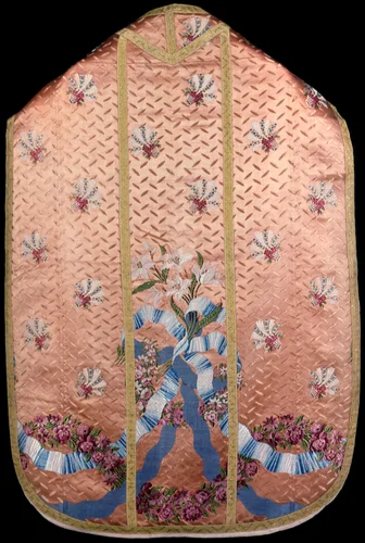 Chasuble by France, textile, 1750-1800