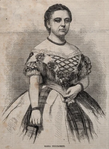 Maria Piccolomini by Winslow Homer, print, 1859