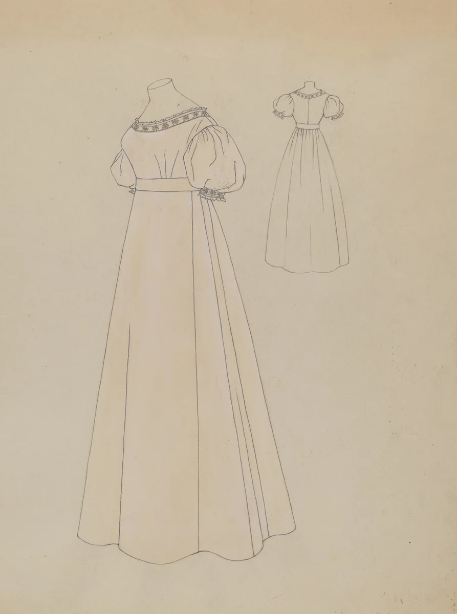 Shift by Rosalia Lane, index of american design, 1935-1942