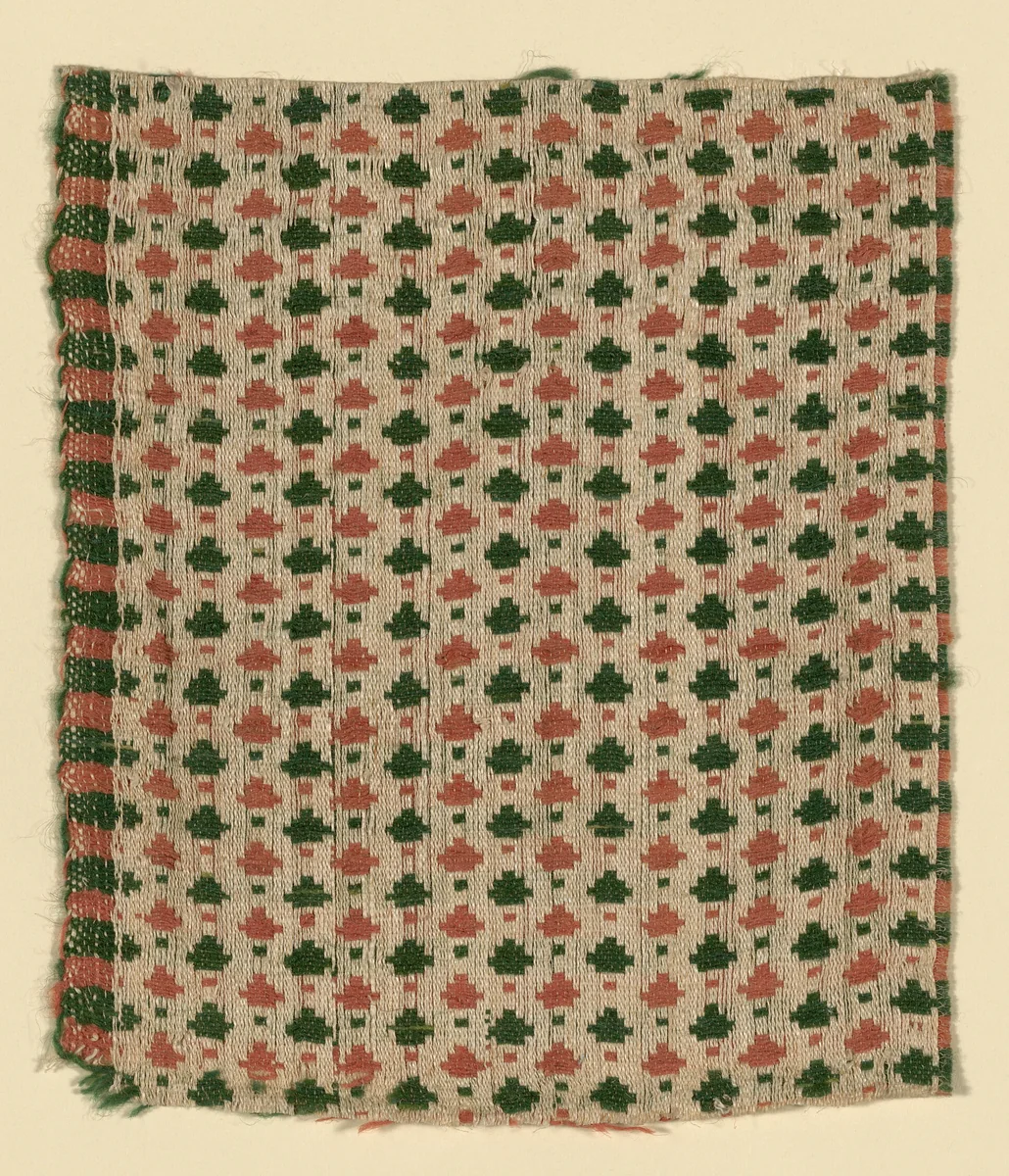Fragment by Netherlands, textile, 1601-1625
