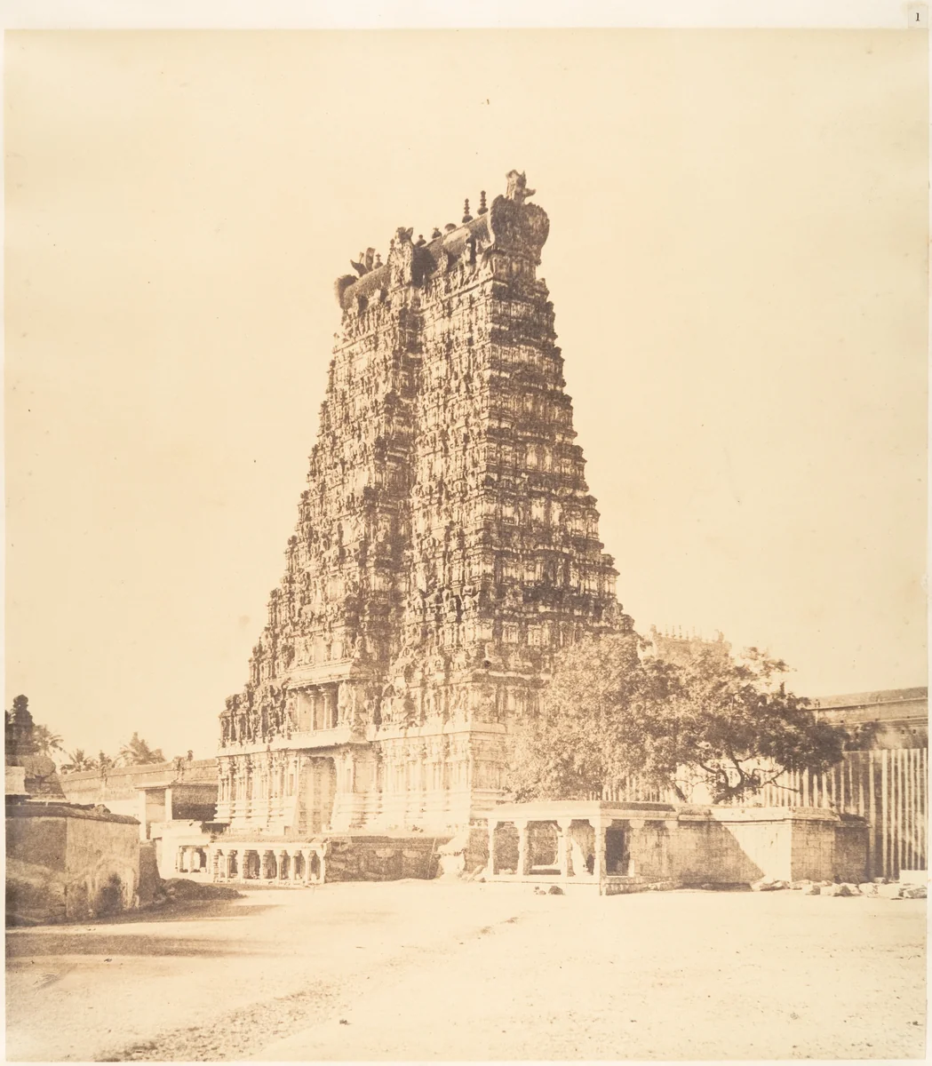 The Great Pagoda by Linnaeus Tripe, photograph, 1858