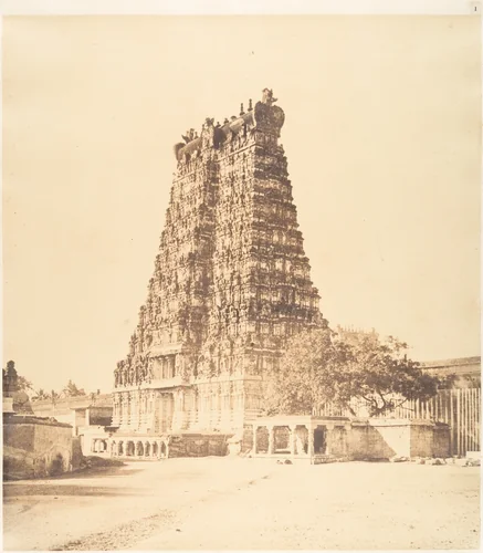 The Great Pagoda by Linnaeus Tripe, photograph, 1858