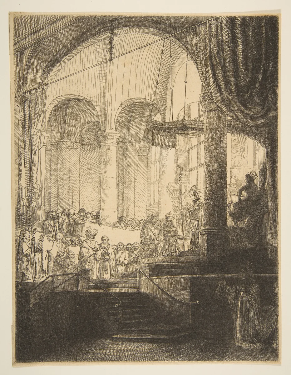 Medea: or The Marriage of Jason and Creusa by Rembrandt van Rijn, print, 1648
