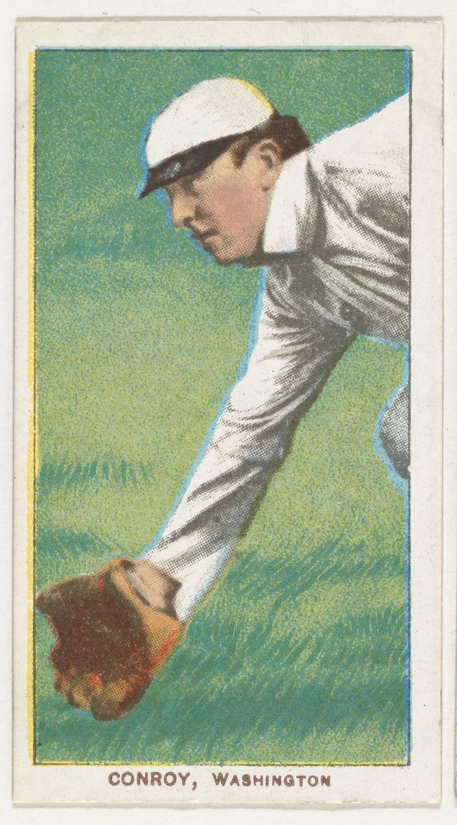 Conroy, Washington, American League, from the White Border series (T206) for the American Tobacco Company by American Tobacco Company, print, 1909-1911