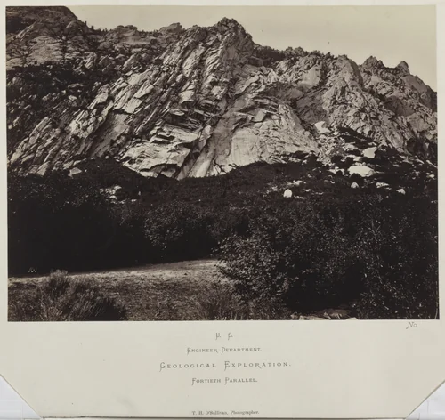 East Humboldt Mountains, Utah by Timothy O'Sullivan, photograph, 1868