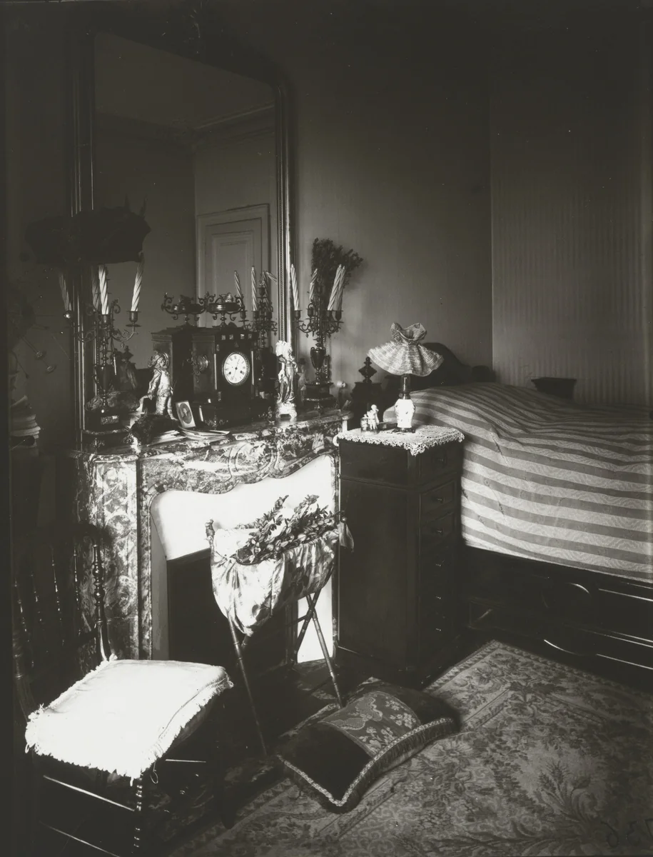Interior by Eugène Atget, photograph, 1871