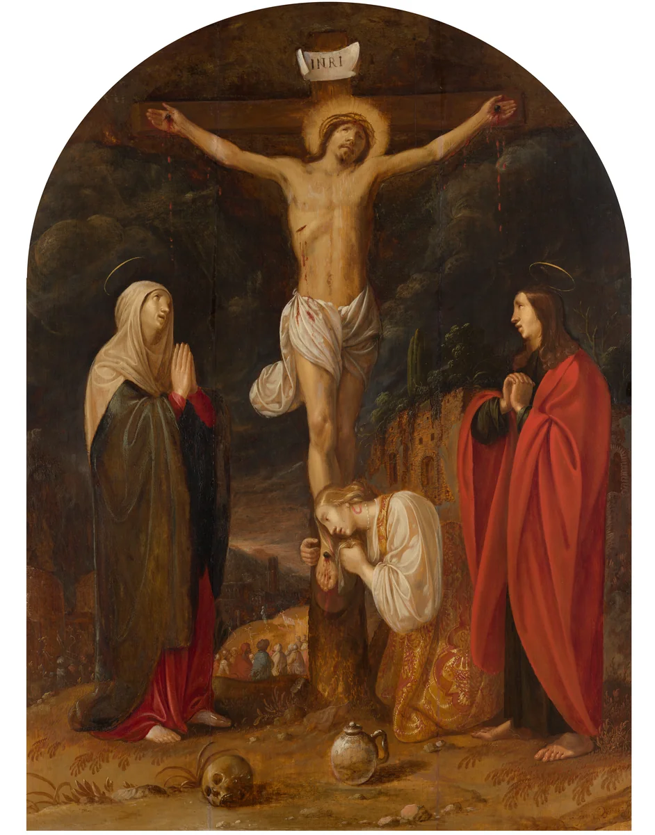 Mary and John at the Cross by Jan Symonsz Pynas, painting