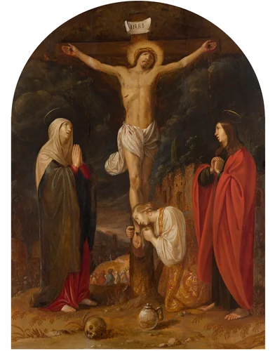 Mary and John at the Cross by Jan Symonsz Pynas, painting
