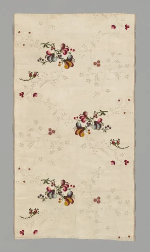 Panel by England, Spitalfields, textile, 1742-1765