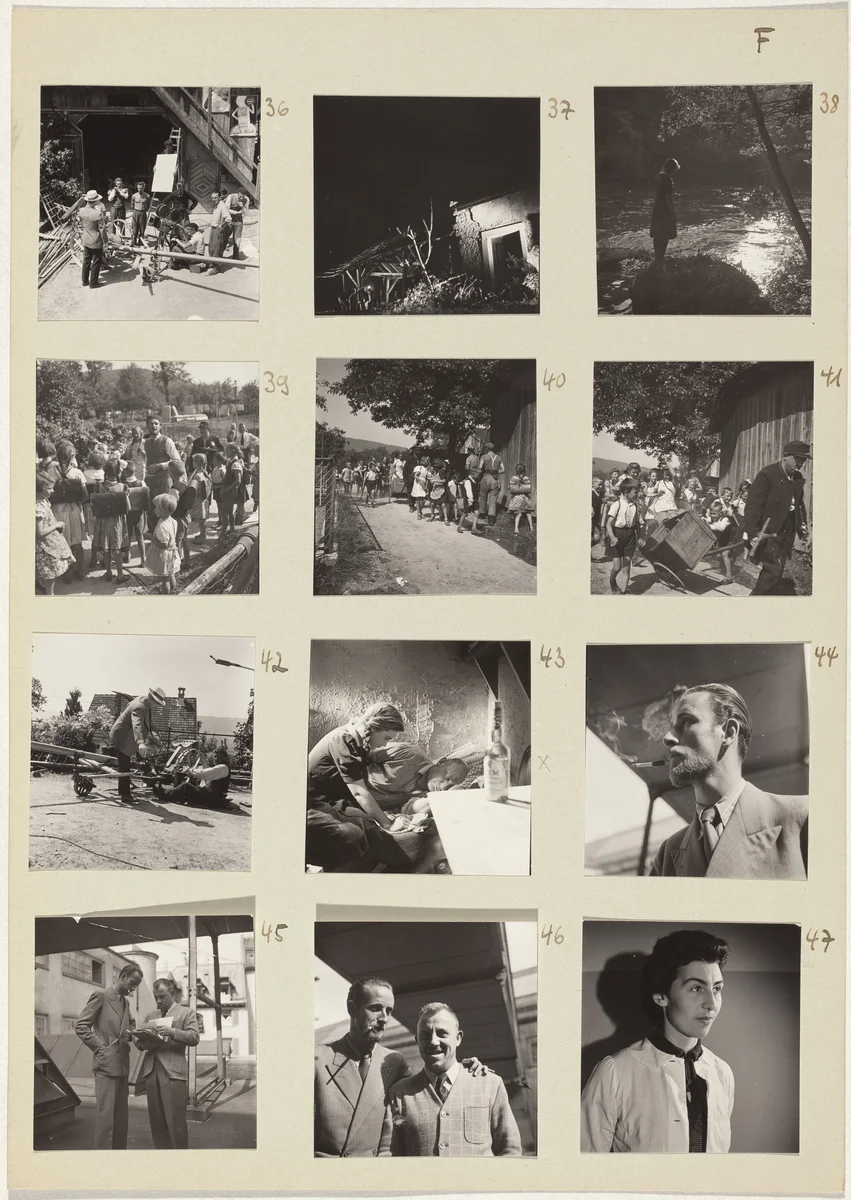 Filmen (Filming) 36-47 by Robert Frank, photograph, 1942