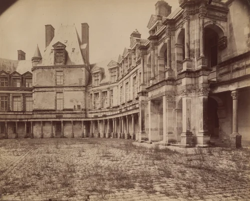 Fontainebleau (Château) by Eugène Atget, photograph, 1903