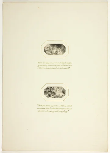 Study for a plate from Telemachus by Thomas Stothard, drawing, 1793-1803