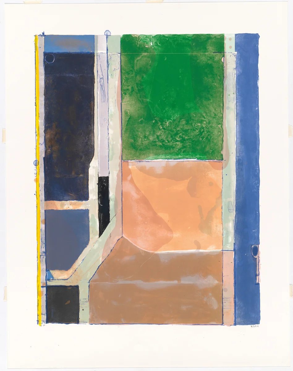 Twelve by Richard Diebenkorn, print, 1984-1986