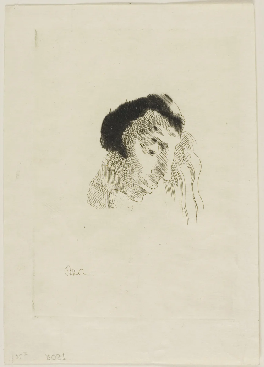 Ex-libris by Odilon Redon, print, 1893