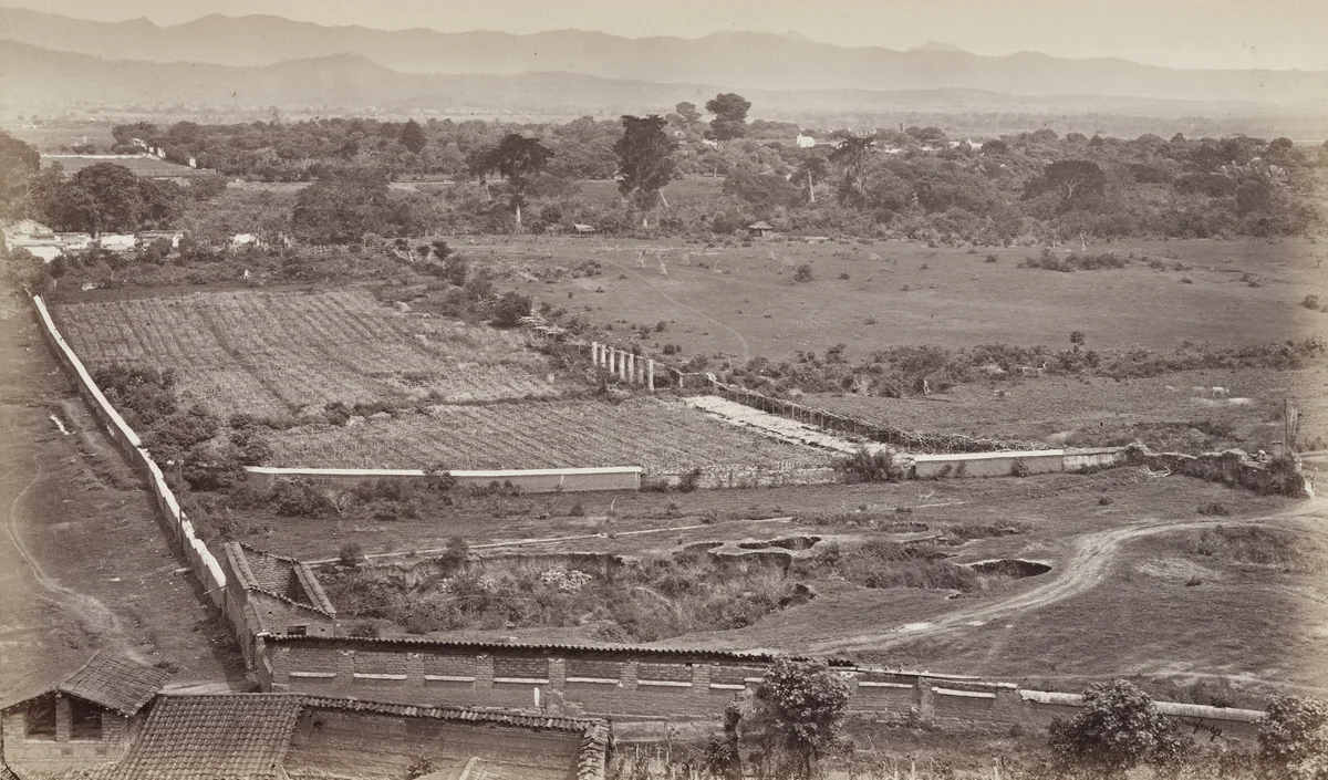 Environs of City of Guatemala by Eadweard Muybridge, photograph, 1875