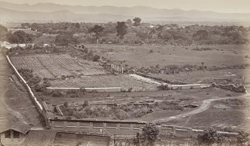 Environs of City of Guatemala by Eadweard Muybridge, photograph, 1875