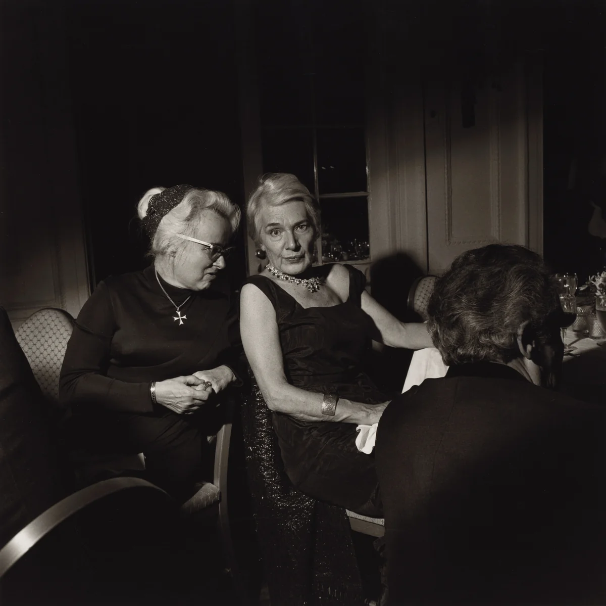 Russian Ball, New York City by Larry Fink, photograph, 1977